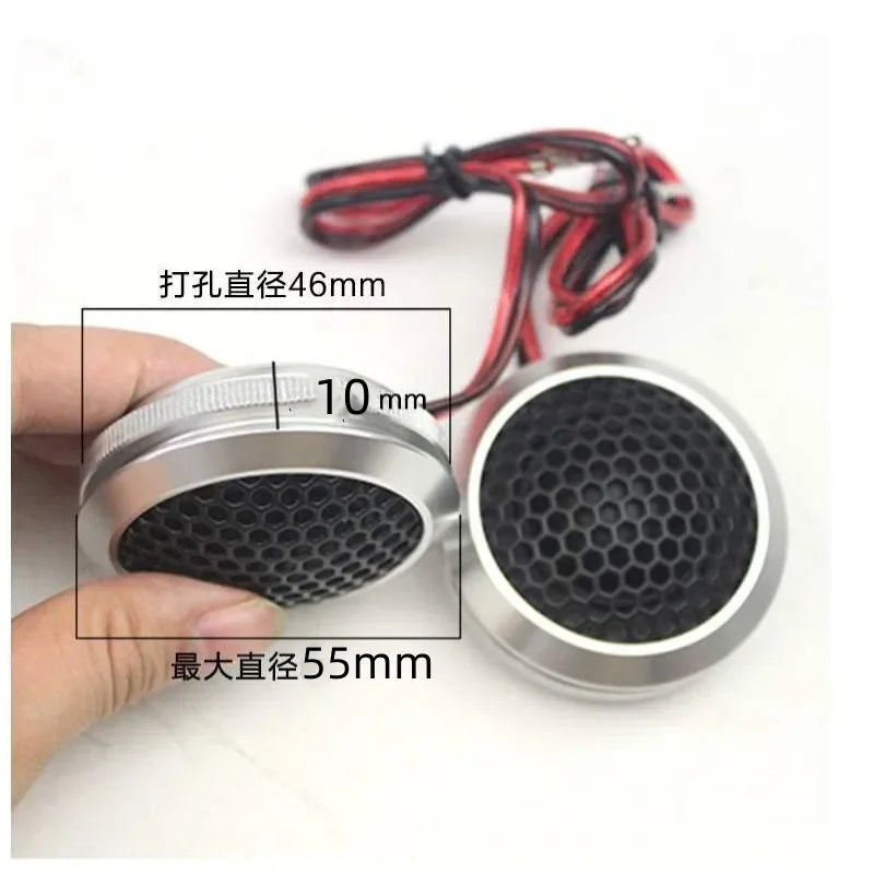 Car Tweeter Car Aluminum Shell Wire Film Tweeter Car Audio Modified Horn Car Small Tweeter
