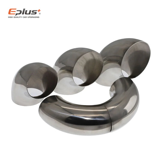 Universal 90 Degree Stainless Steel Elbow Sanitary Welding Pipe Fitting Car Motorcycle Exhaust Pipe Muffler Welded Pipe