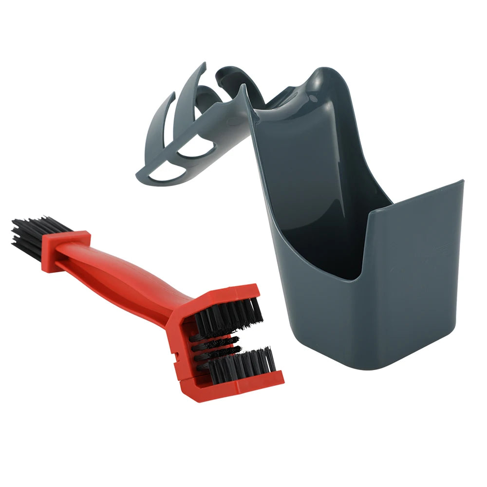 Motorcycle and Bicycle Oil Storage Tool Box Chain Cleaner Chain Oil Anti-splash Tool Set Anti-splash Tool Set