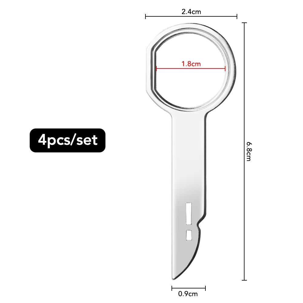 Car Stereo Radio Removal Keys CD Tool for Audi A2 A3 A4 A6 A8 TT for VW Passat Jetta Golf