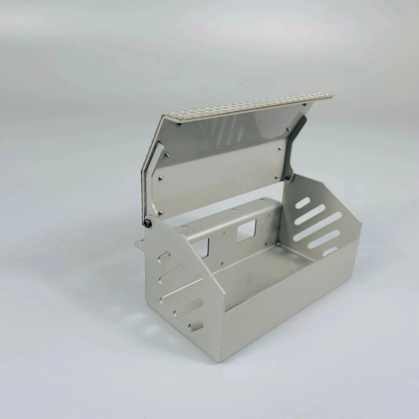 1/14 Drag Head Mud Head Simulation Metal Wiring Toolbox DIY Beam Decoration For Tamiya Lesu For Scania Man Parts