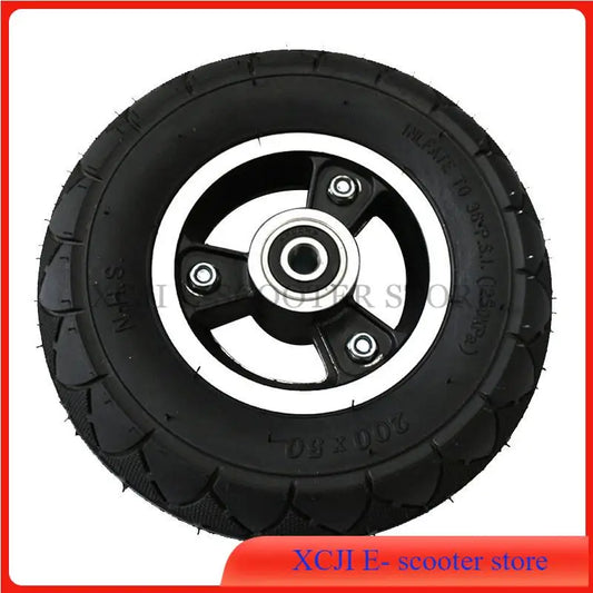 200X50 Solid Filled Wheel 8x2 Non-Pneumatic  with Strong Applicability and Wide Compatibility  the Same Type of Tires