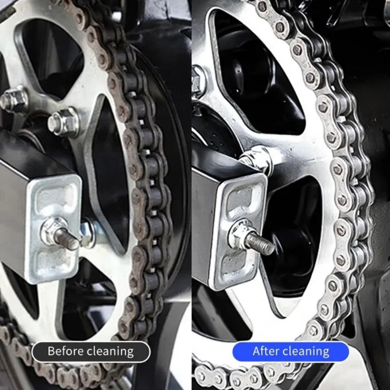 Portable Chain Cleaner Motorcycle Road Bike Chain Clean Brush Bicycle Clean Motorcycle Tools Chain Cleaner Maintenance Tool