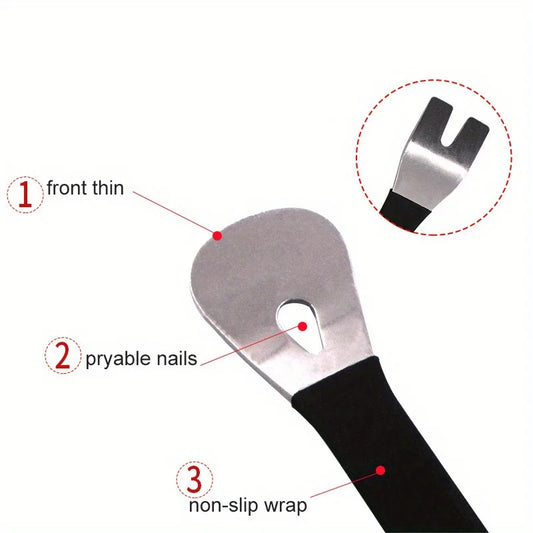Car Audio Disassembly Tool Stainless Steel PryClip Rocker Crowbar Bar Door Panel Disassembly Pry Panel Interior