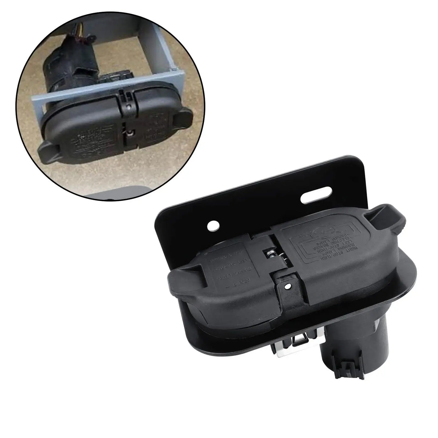 Trailer Tow Connector Accessory for Dodge RAM 1500 2500 3500 Utility