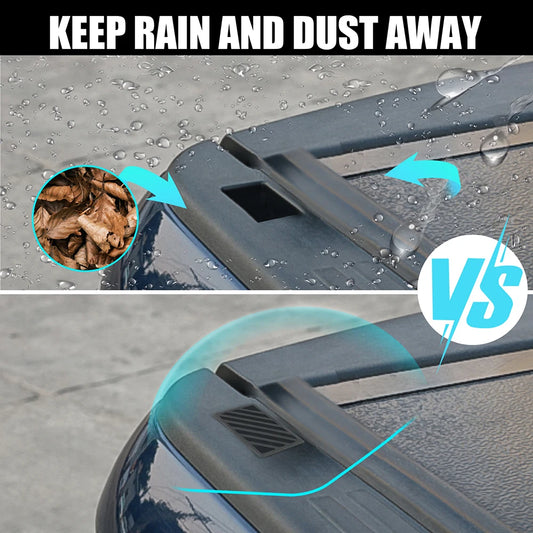 4pcs Truck Bed Rail Pile Cap For Chevrolet Silverado 2010-2014 GMC Sierra