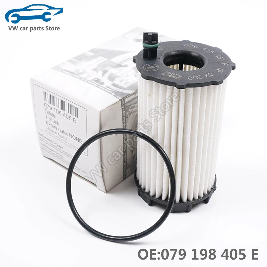 079198405E NEW Gasoline Engine Oil Filter For Audi A6 C6 Avant A5 A8 Q7 RS4 RS5 RS6 R8 Touareg 079 198 405 E