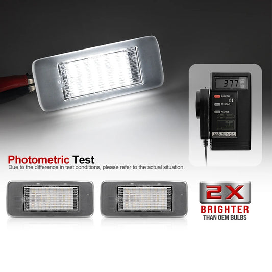 For Opel Vauxhall Astra J Sports Tourer Estate Zafira Tourer C Led License Plate Light Auto Parking Tag Lamp 1224006 13578958