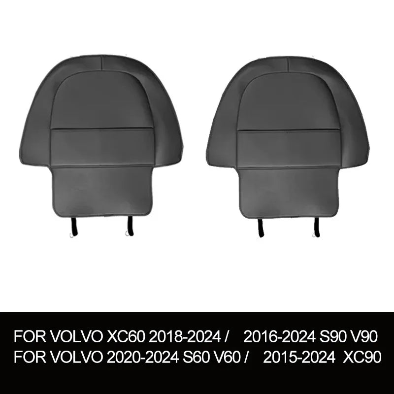 Car styling for Volvo XC60 s90 v90 s60 xc90 v60 seat rear anti kick pad interior products