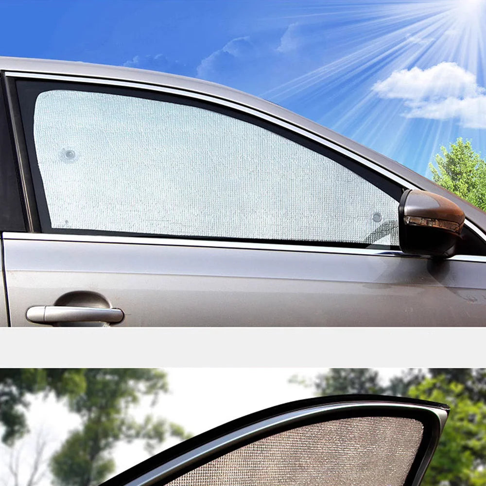 Full Car Sunshade Mat for Ford Transit Tourneo Custom 2012~2023 2013 Side Window Parasol Visor Cover Part Curtain Pad Accessorie