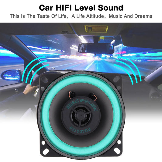 4/5/6.5 Inch Car Speakers HiFi Coaxial Subwoofer Universal Automotive Audio Music Full Range Frequency Car Stereo Speaker
