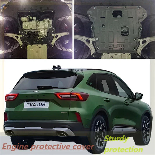 Vehicle - Specific Splash - Proof Durable Sturdy Engine Undercover and Lower Mudguard For Ford Escape 2020-2024 2.0T