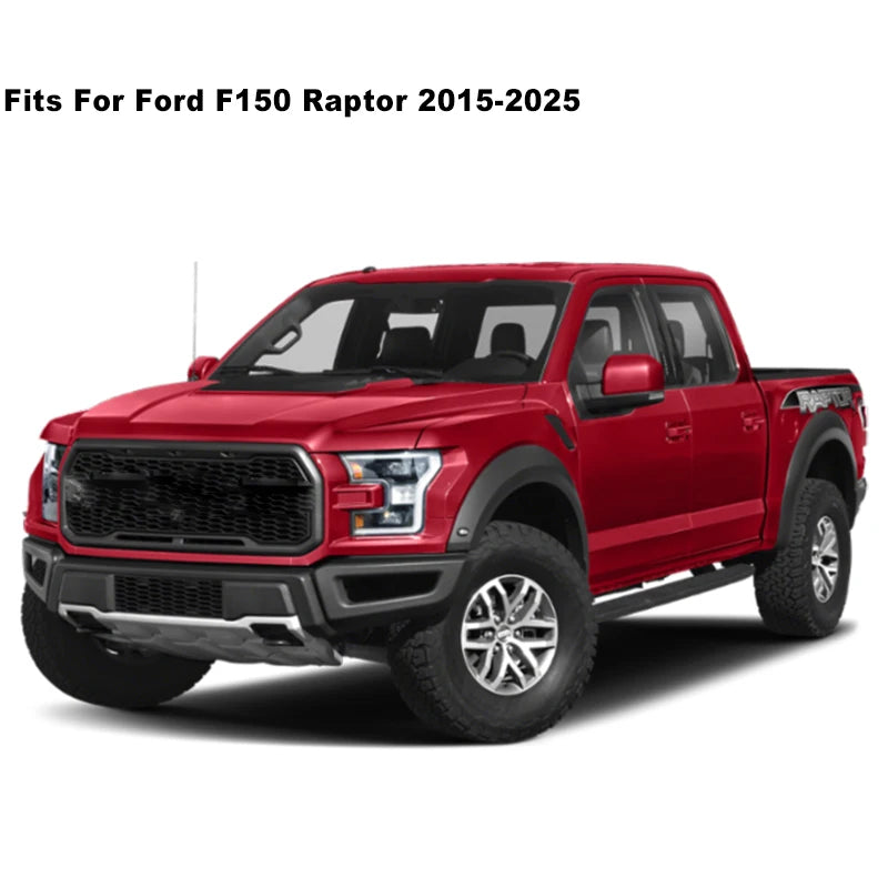 For Ford F150 Raptor 2015 2016 2017 2018 2019 2020 2021 2022 2023 2024 2025 Car Window Visor Deflector Sun Rain Guard
