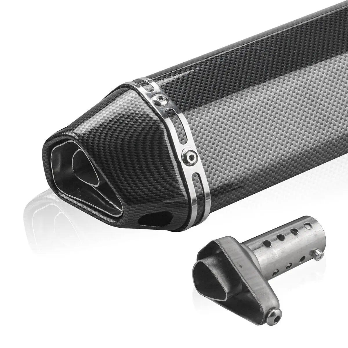Universal Motorcycle Exhaust Muffler Escape Moto Tube For yamaha r15 crf 230 tmax500 CB400 cb650f