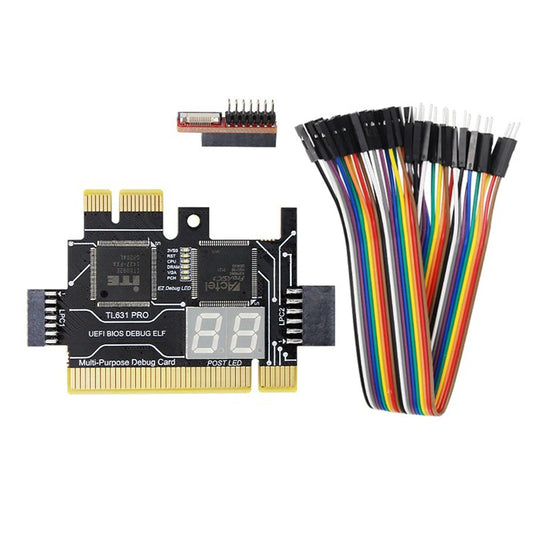 AU32-TL631 PRO Universal Laptop PCI Diagnose Card PC PCI-E Mini LPC Motherboard Diagnostic Analyzer Tester Debug Cards