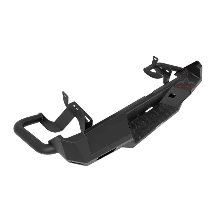 New! B08-A Model Pickup truck ute 4x4 Steel rear bumper car bumper accessories with LED light tow hook for 2021 2022 -ISUZU Dmax