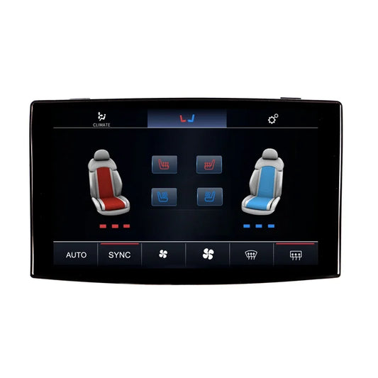 Digital AC Control Panel For Audi A8 2005-2010 AC Panel Display LCD Climate Board Stereo Screen android auto radios