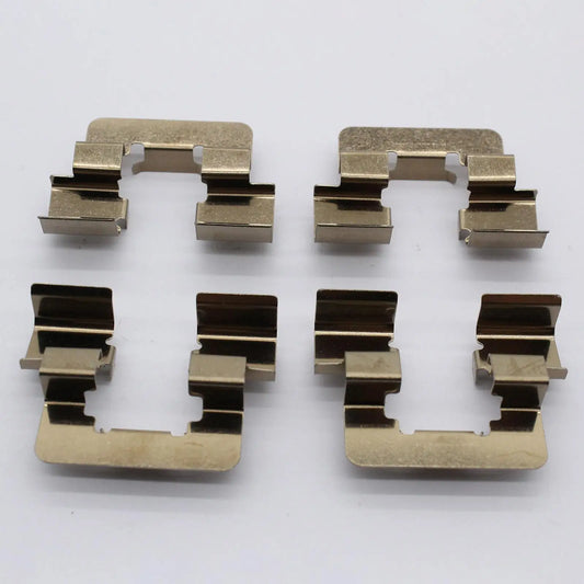 4 Pieces Rear Brake Pad Fitting Clips Brake Pad Circlip Brake Pad Anti Rattle