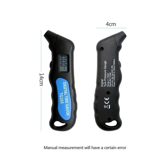 Digital Car Tire Tyre Air Pressure Gauge Meter LCD Display Manometer Barometers Tester for Truck Motorcycle Bike -styling