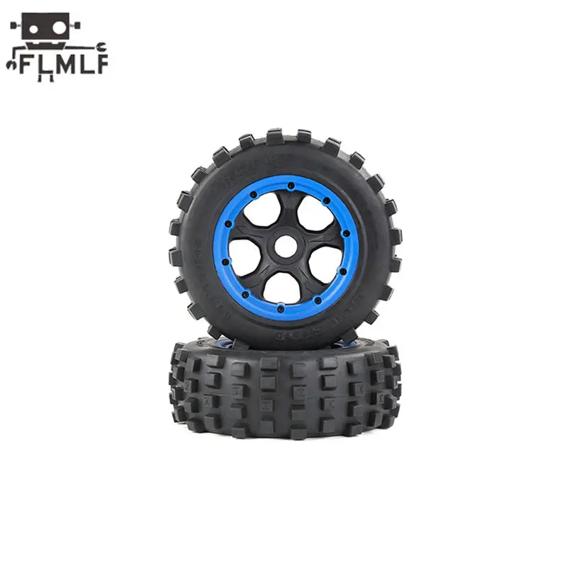 Rc Car Knobby Rear 195X80mm or Front 195X75mm Wheel Tire for 1/5 HPI ROFUN ROVAN KM BAJA 5T 5SC 5FT LOSI DBXL Truck Parts