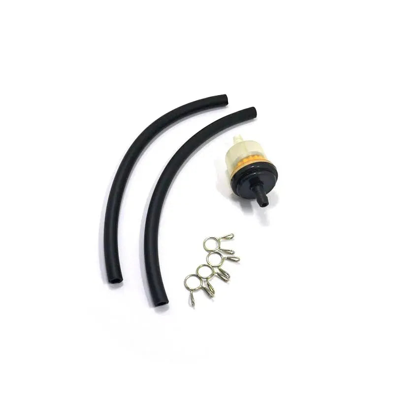 6MM Motorcycle Dirt Bike ATV Scooter Fuel Tank Petcock Valve Switch Inner Filter Gasoline Petrol Line Hose Tube Clips 50-200CC