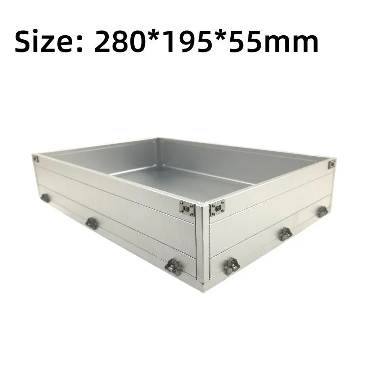 CNC Heavy Trailer Bucket Cargo Box for 1/14 Tamiya RC Truck Scania Actros Volvo MAN Trailer Tipper DIY Upgrade Accessories