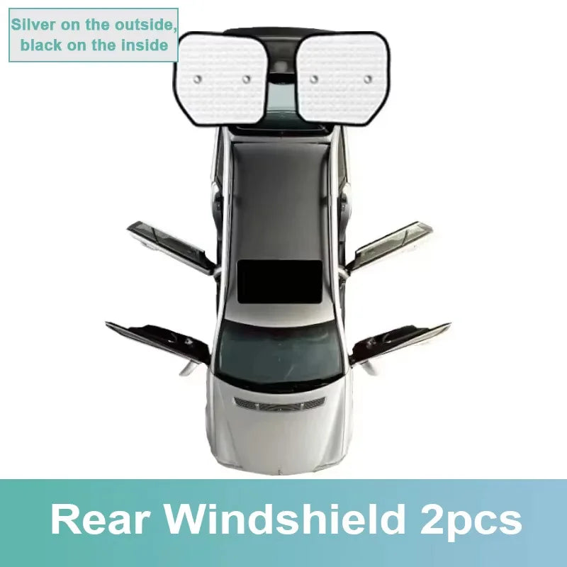 For Ford Transit Custom Tourneo 2012 2013 2014 2015~2022 Car Full Coverage Sunshades Window Sun Visor Surround Visor Accessories