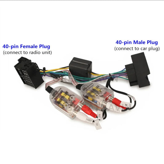 RCA Audio Noise Filter for Car Audio/Home Stereo System, Portable and Lightweight