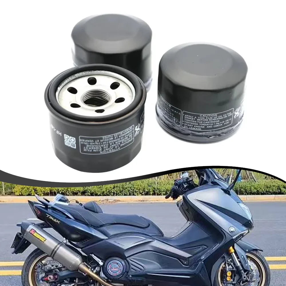 oil filter Motorcycle For Yamaha Scooter XP530 TMAX530 T-MAX T MAX 530 XVS1300 XVS1300 FZS600 FZS600 Fazer YFM660 ATV V-Star