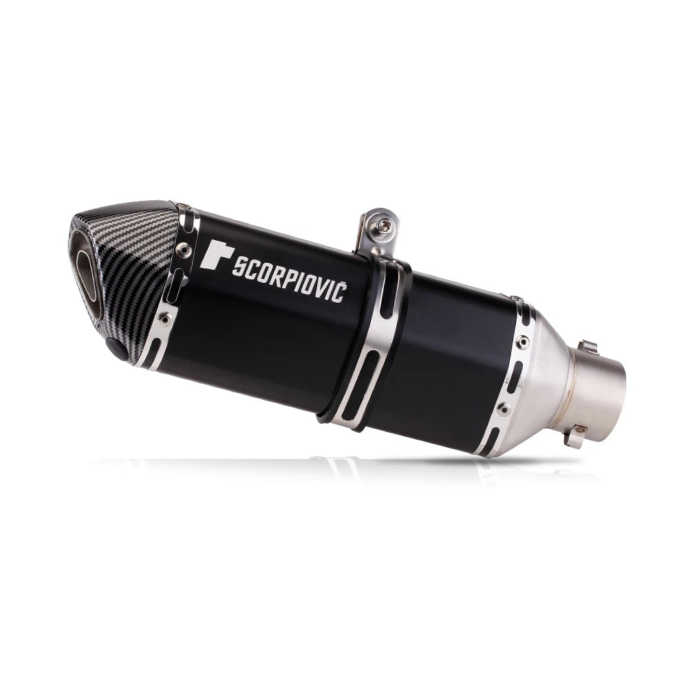 51mm Escape Moto Tube Motorcycle Exhaust Muffler with Db Killer 370MM