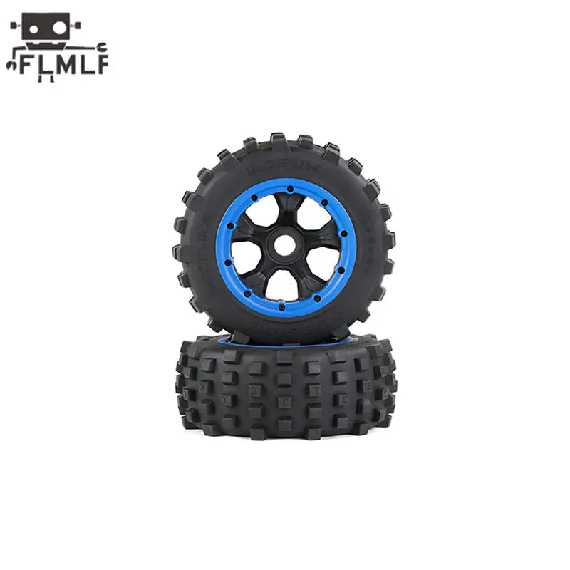 Rc Car Knobby Rear 195X80mm or Front 195X75mm Wheel Tire for 1/5 HPI ROFUN ROVAN KM BAJA 5T 5SC 5FT LOSI DBXL Truck Parts