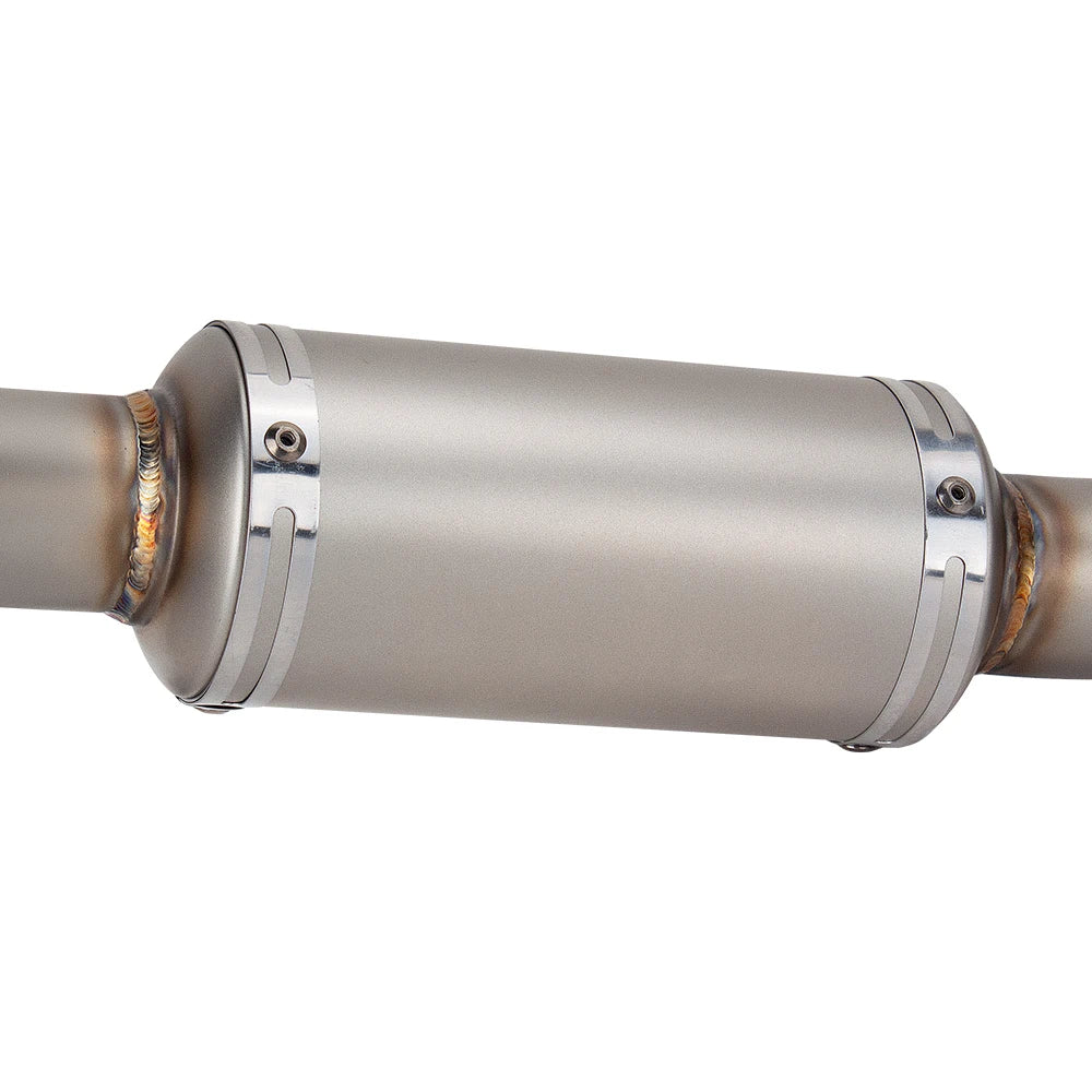 For Triumph TRIDENT 660 Daytona 660 2021-2024 Motorcycle Exhaust System Escape Moto Slip On Front Tube Link Pipe 51MM