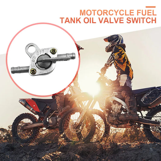 Inline Fuel Tank Tap Filter Petcock Switch Petrol Gas Fuel Tap Petcock Valve Switch for ATV Quad Pit Bike