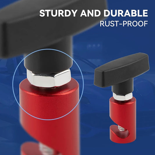 Car Engine Hood Trunk Tailgate Air Rod Anti-slip Lift Hydraulic Support Fixing Clamp Clips Durable Aluminum Automotive hydraulic