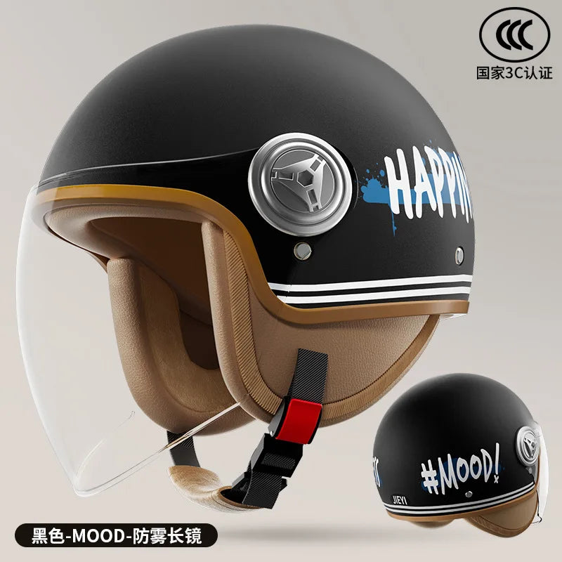 Motorcycle Helmet Unisex Scooter Motos Helmets Casco Capacete Men and Women Capacetes De Moto