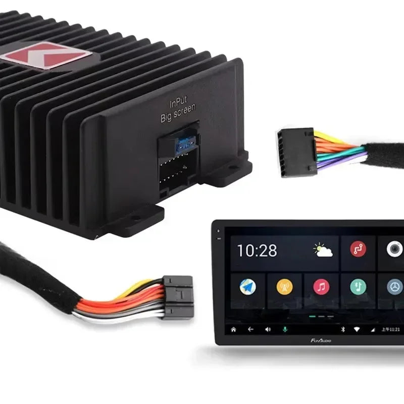 Car Audio Professional DSP Amplifier Audio Stereo Professional Car Stereo Audio 4x80W High Fidelity Power for Home Video System