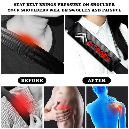 Car Seat Belt Carbon Fiber Safety