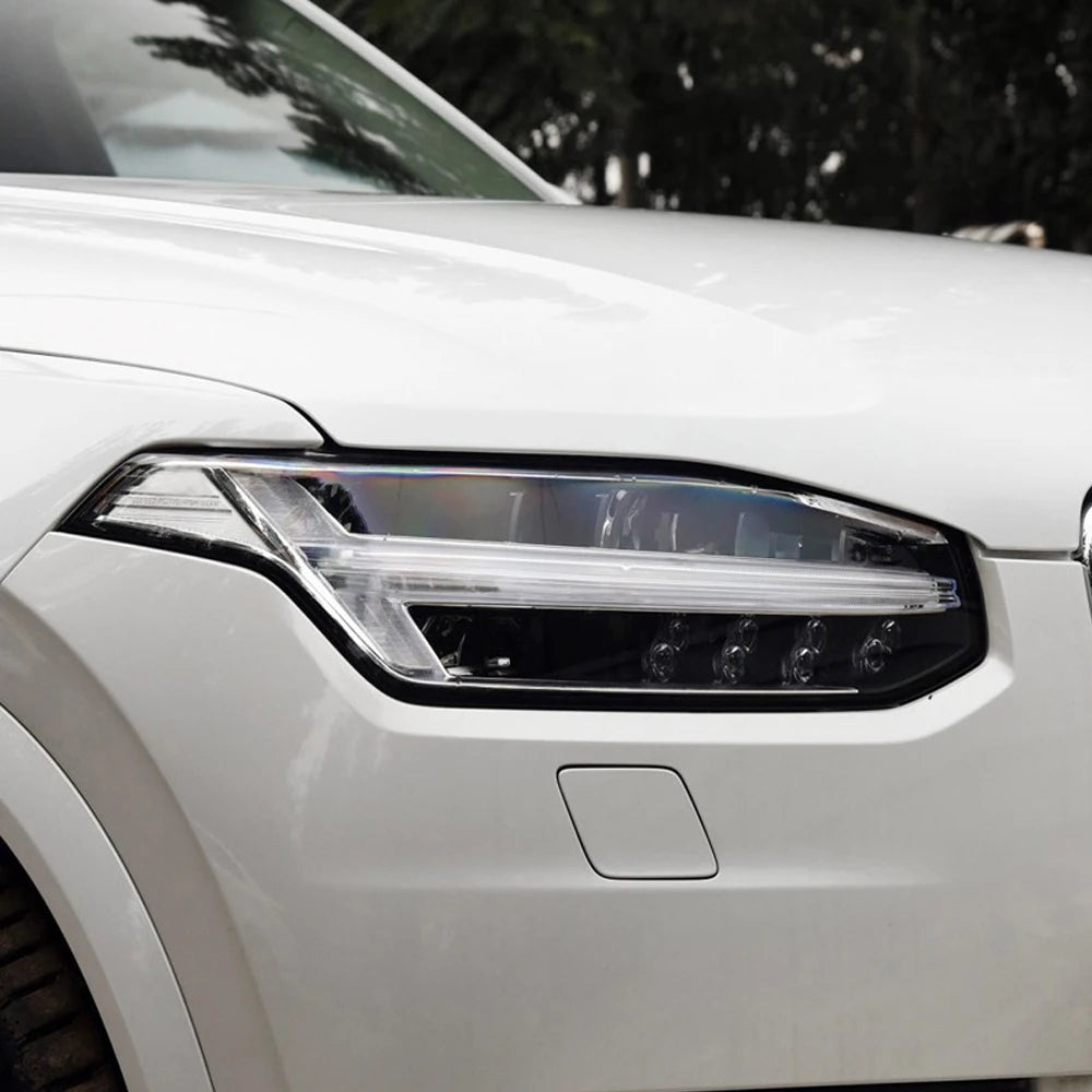 Car Front Lamp light Cover For Volvo XC90 2015-2022 Auto Front Headlight Cover Glass Lamp Transparent Shade Lens Car Accessories
