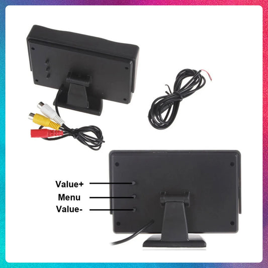 Wireless Car Styling 4.3 inch TFT LCD Screen Car Monitor Display for Rearview Reverse Backup Camera Car TV Display
