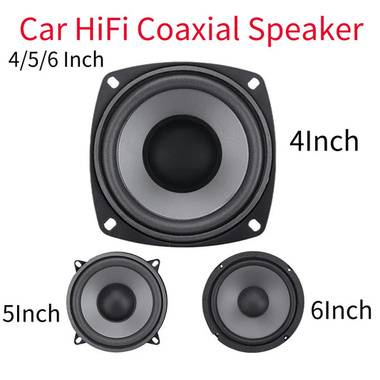4/5/6  Inch car audios accesorios inclinable speaker 2-Way Universal Full Range Frequency Automotive Audio Music Stereo Speaker
