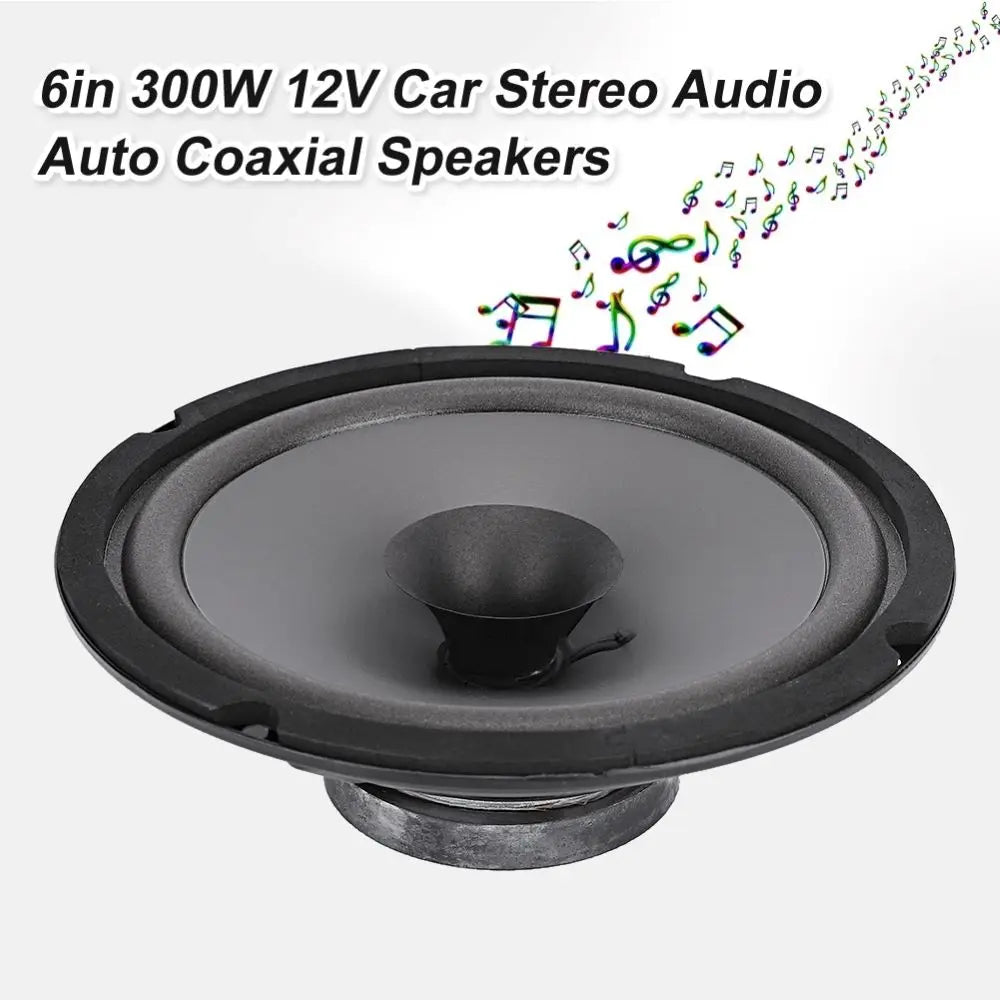 6in Car Speaker Mid-bass Modified Auto Audio Music Stereo Speaker Full Range Frequency Subwoofer Loudspeaker Car Audio