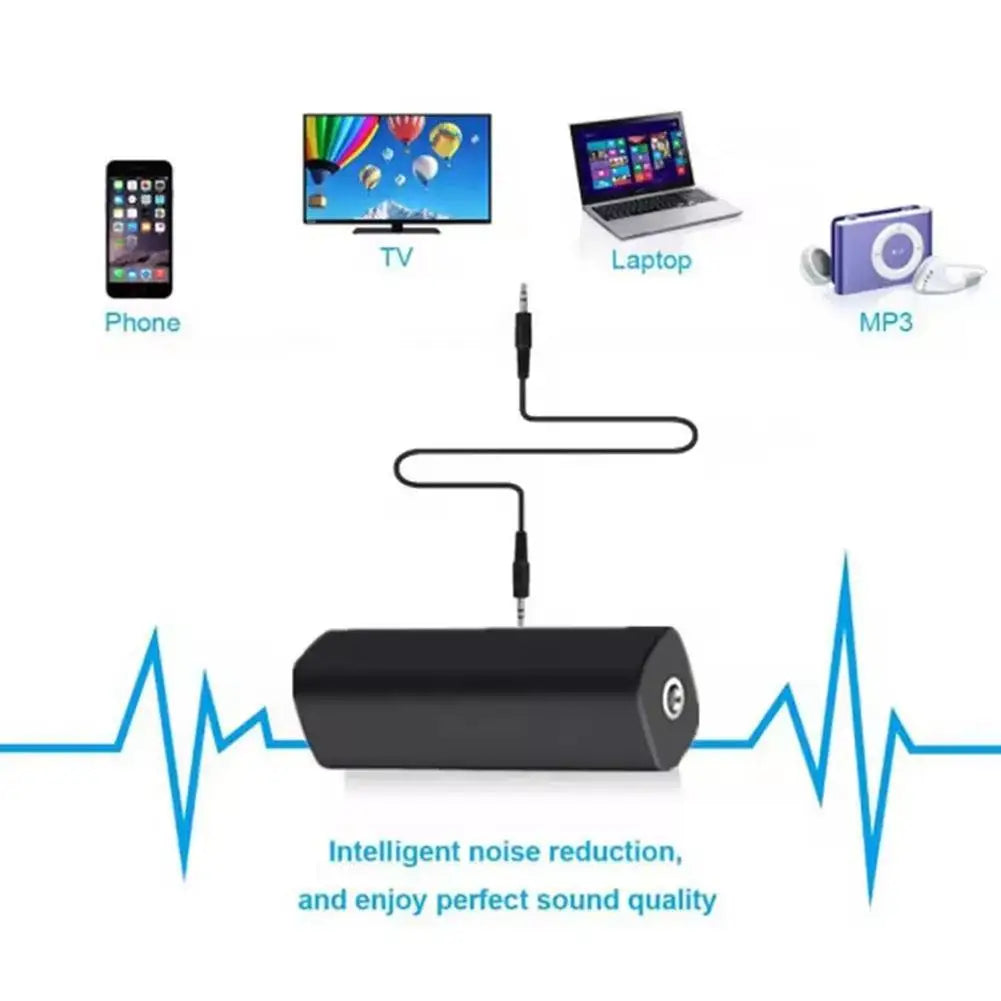 Car 3.5mm Aux Audio Noise Filter Ground Loop Noise Isolator Eliminate Stereo Audio System Car Accessories