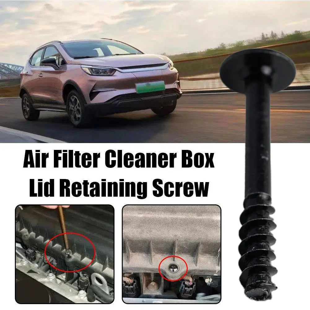 2/4/10 Air Filter Cleaner Box Lid Retaining Screw for AUDI Seat Range Seat Black Air Filter Cleaner Box