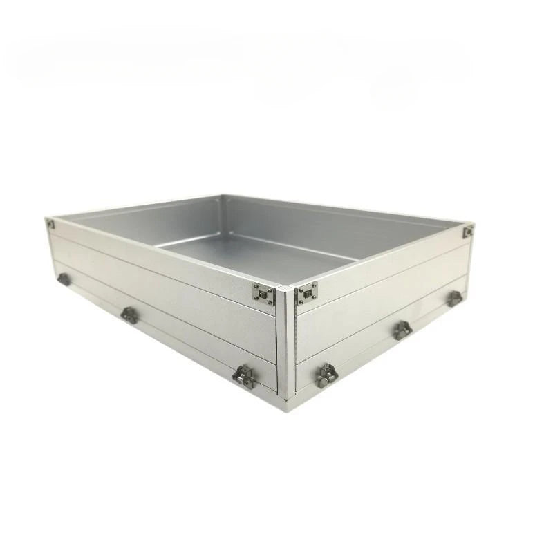CNC Heavy Trailer Bucket Cargo Box for 1/14 Tamiya RC Truck Scania Actros Volvo MAN Trailer Tipper DIY Upgrade Accessories