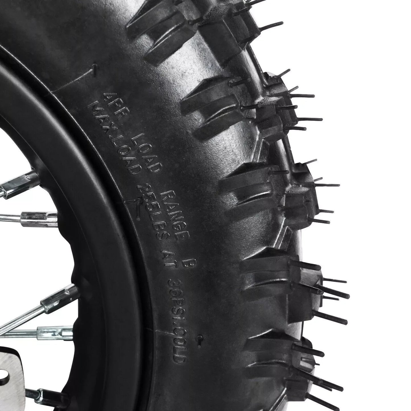 10" Rear Wheel 3.00-10 Tire Rim 3.00-10 Tire for Dirt Pit Trail Bikes CRF KLX Motorcycle