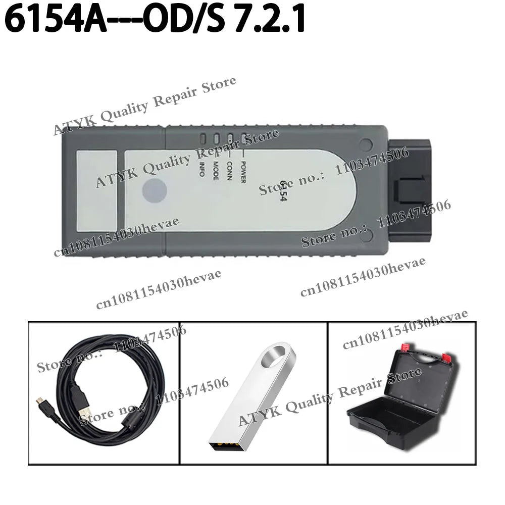 V-AS 6154A ODIS V7.2.1 WIFI obd2 scanner automotriz inspection tools diagnostics for cars tuning auto v-as 6154 New V-W AU-DI