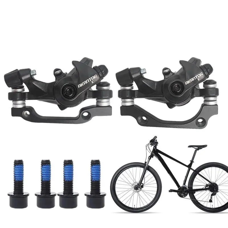 Hydraulic Disc Brakes Caliper Brake Set For Front And Rear Hydraulic Bike Brakes Ebike Brakes Bike Accessories For Road Bike