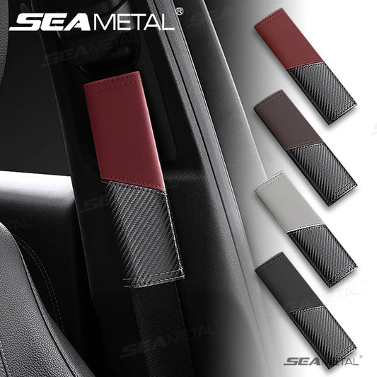 SEAMETAL Car Seat Belt Cover Auto Seat Belt Shoulder Protector Breathable