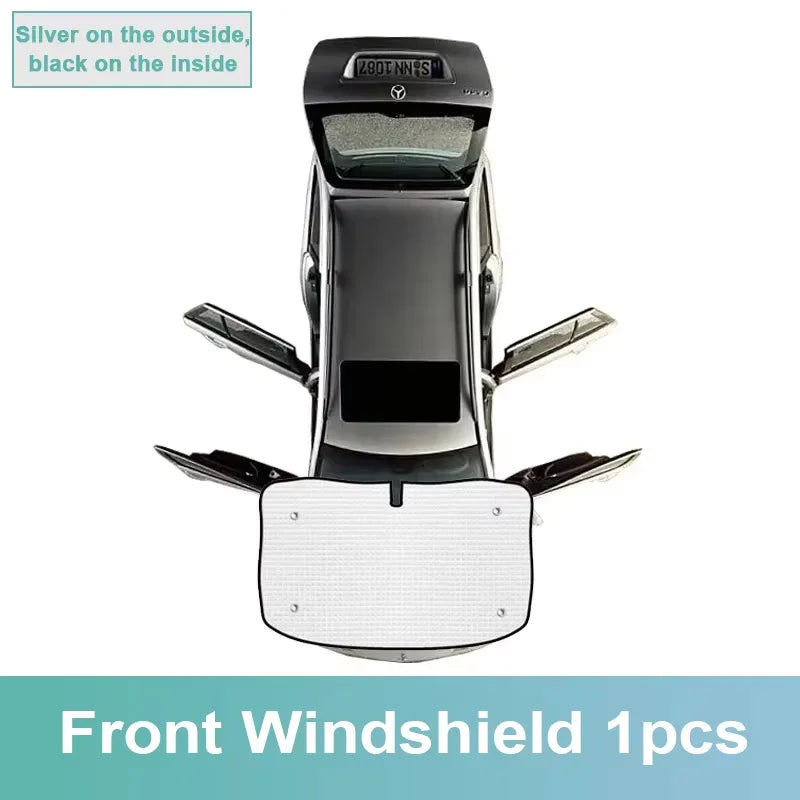 For Ford Transit Custom Tourneo 2012 2013 2014 2015~2022 Car Full Coverage Sunshades Window Sun Visor Surround Visor Accessories