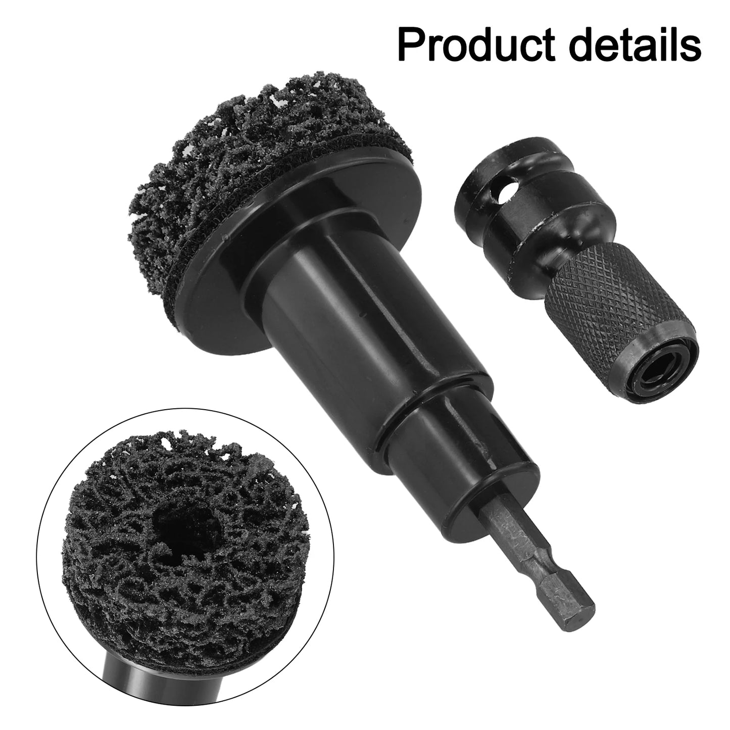 2 Pcs Car Hub Shaft Head Rust Removal Maintenance Brake Disc Rust Removal Tools Aluminum Alloy Metal Car Repair Tools